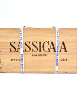 2018 Sassicaia Tenuta San Guido Bolgheri (Case of 6 Bottles)