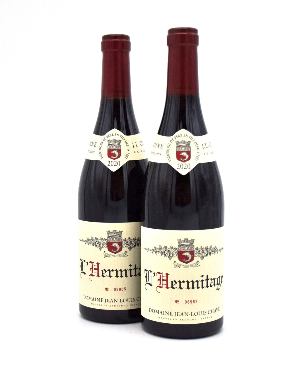 2020 Domaine Jean-Louis Chave Hermitage wine bottle