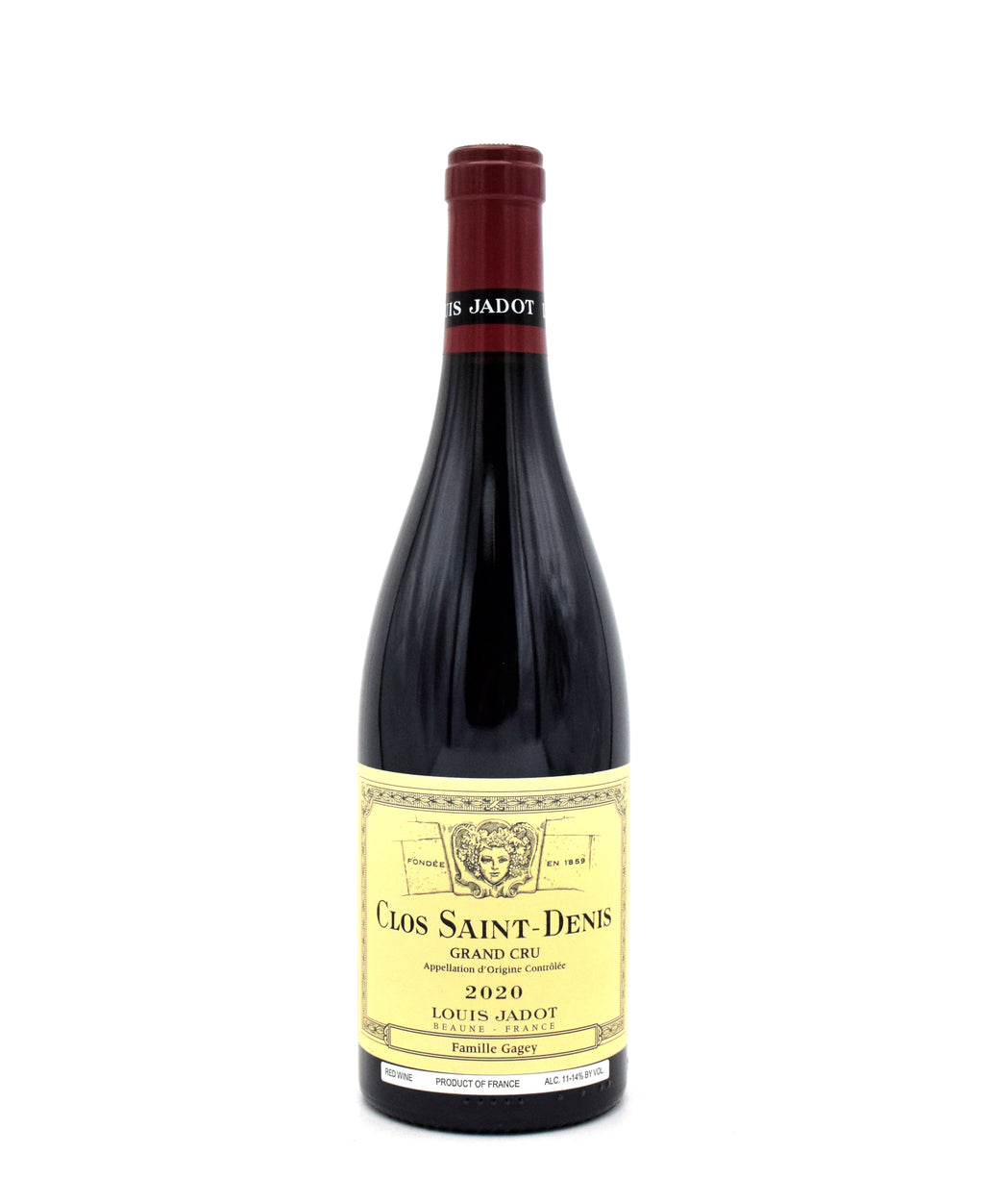 2020 Louis Jadot Domaine Gagey Clos Saint-Denis Grand Cru wine bottle