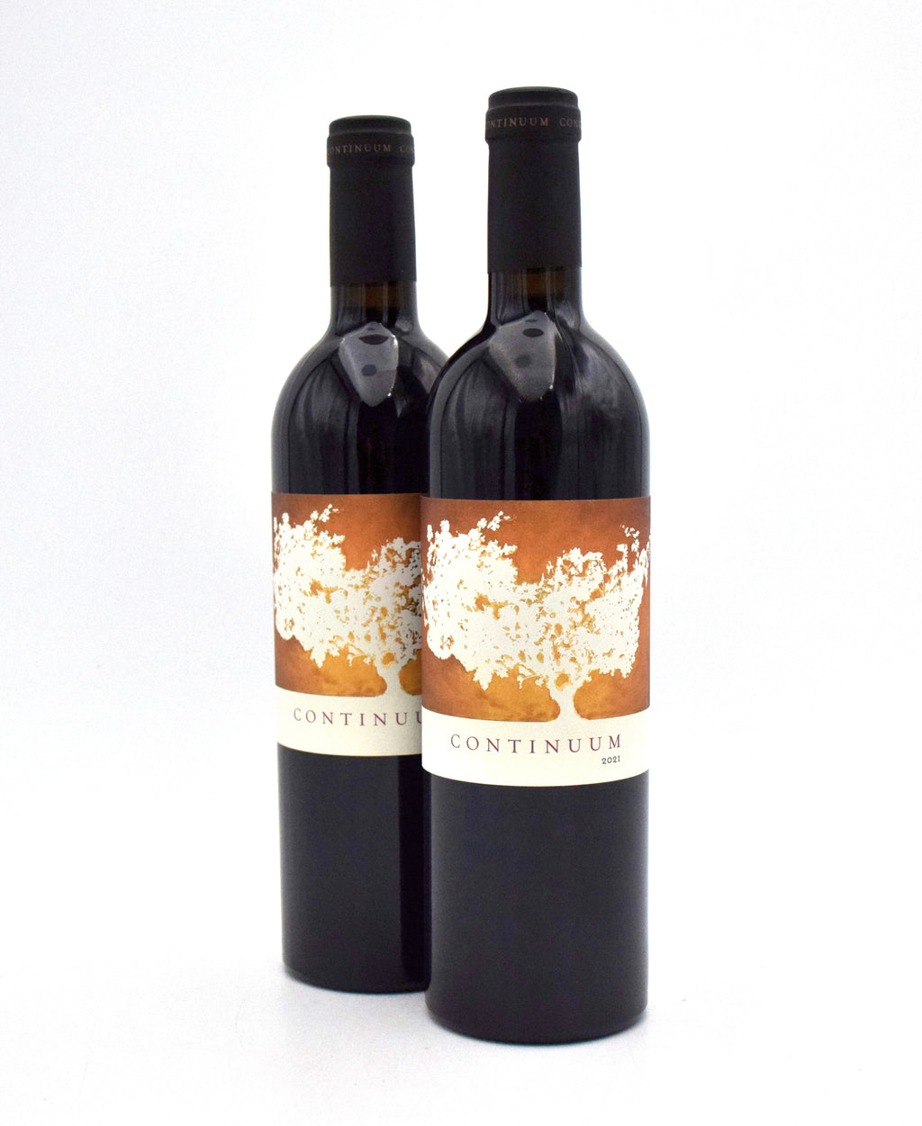 2021 Continuum Proprietary Red wine bottle