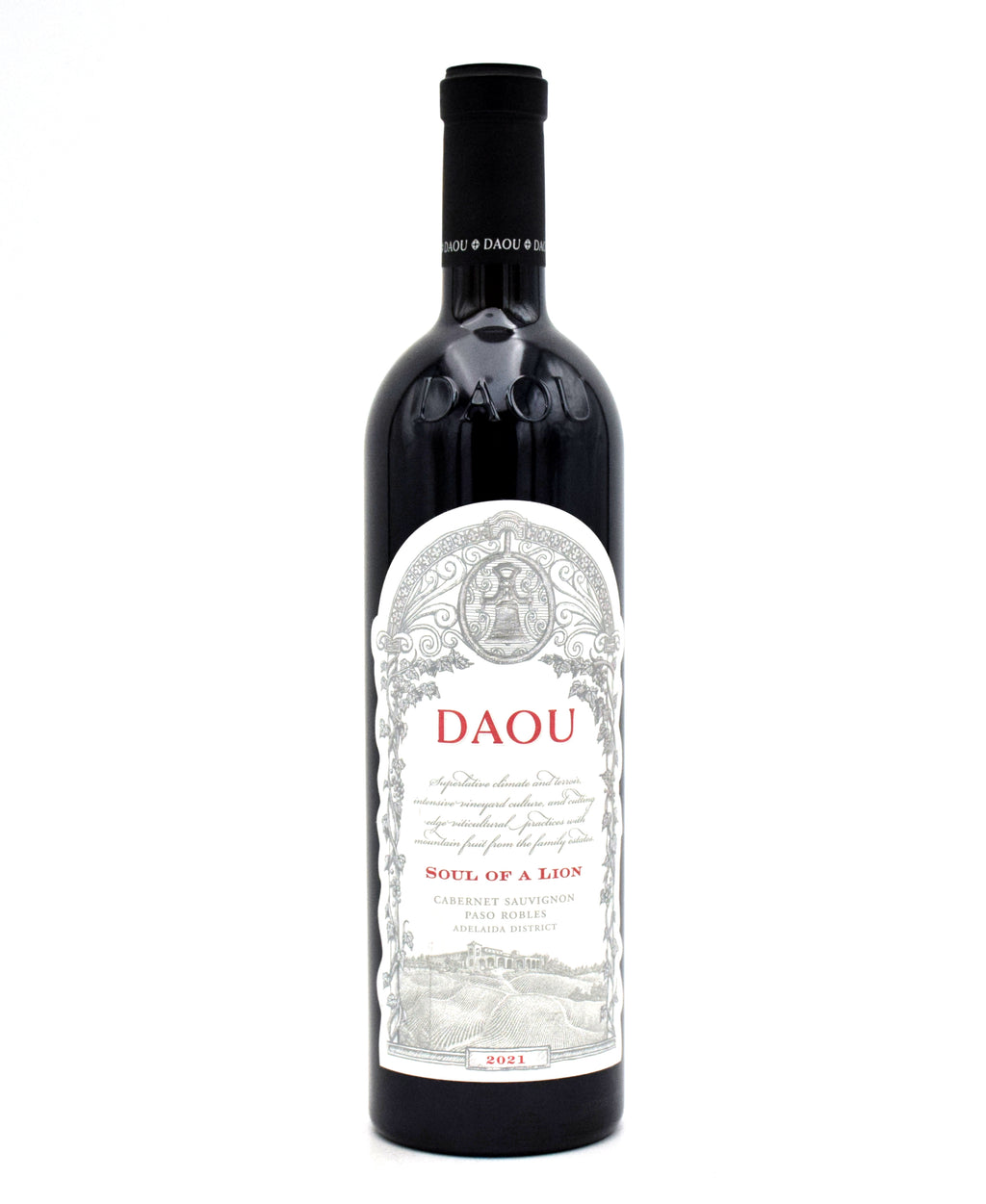 2021 Daou Vineyards Estate Soul of a Lion Red wine bottle