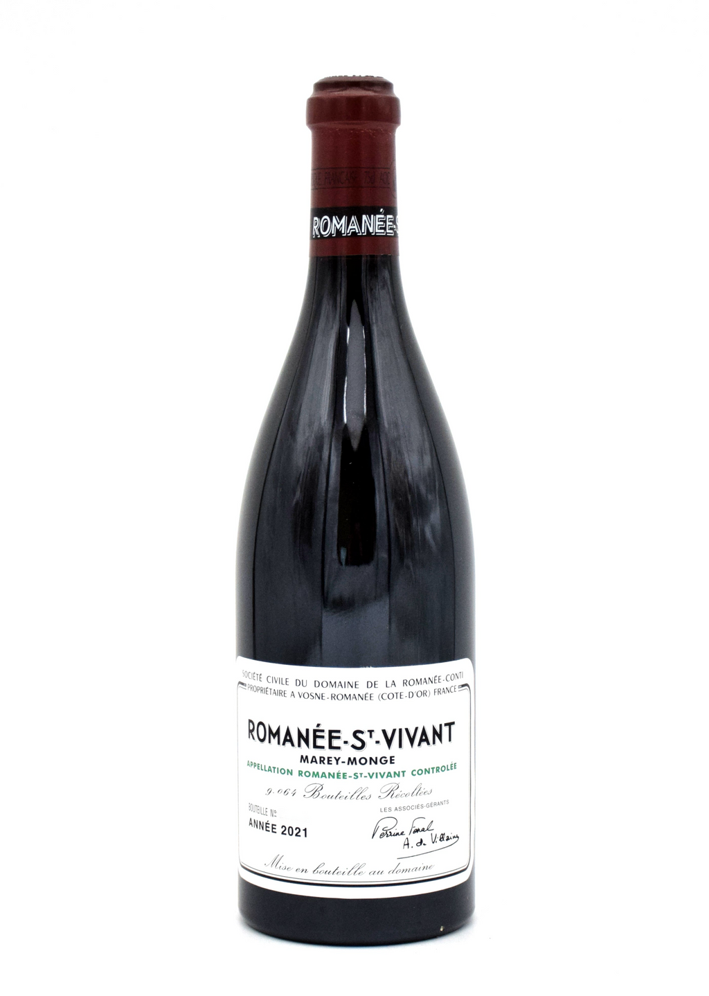 2021 Domaine de la Romanee-Conti Romanee-Saint-Vivant Grand Cru red wine
