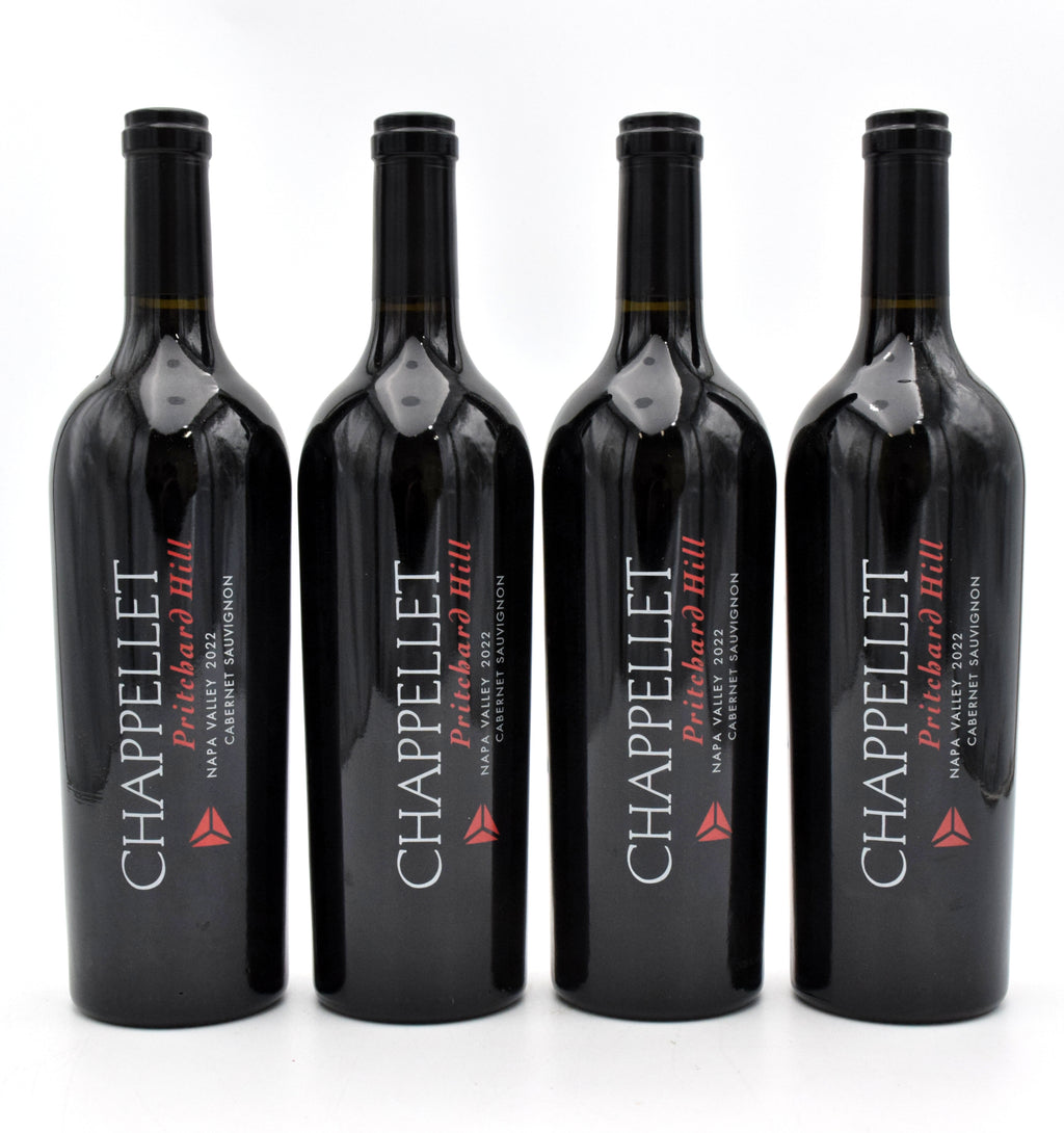 2022 Chappellet Pritchard Hill Cabernet Sauvignon bottle
