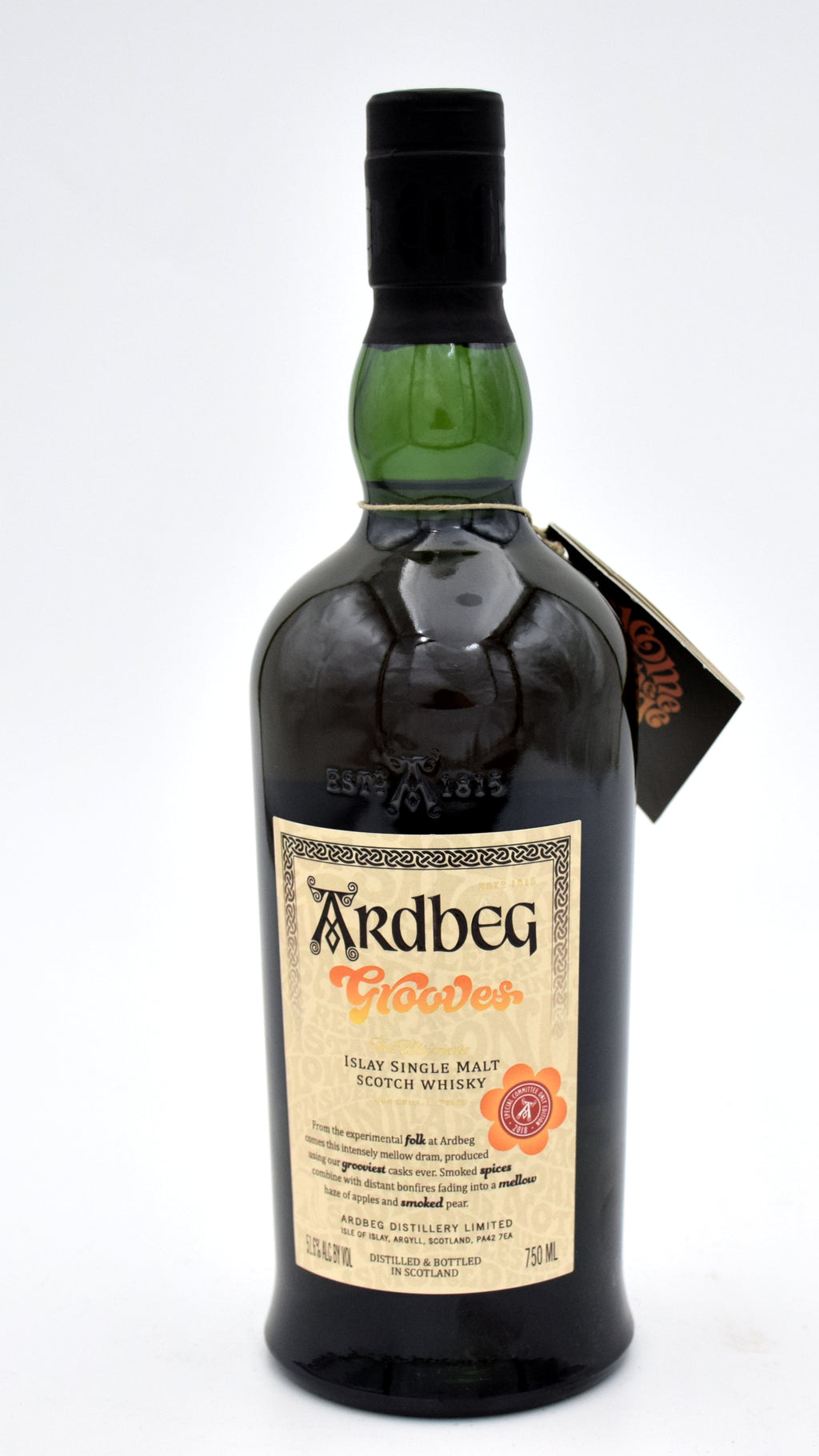 Ardbeg Grooves Scotch Whisky (Committee Release) bottle