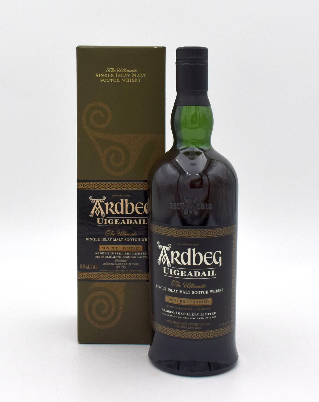 Ardbeg Uigeadail Scotch Whisky bottle