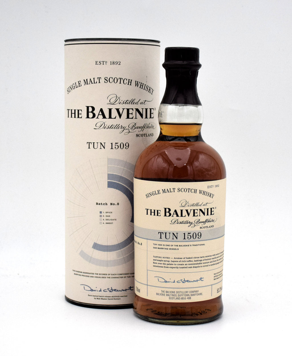 Balvenie 'Tun 1509' Single Malt Scotch (Batch 8) bottle