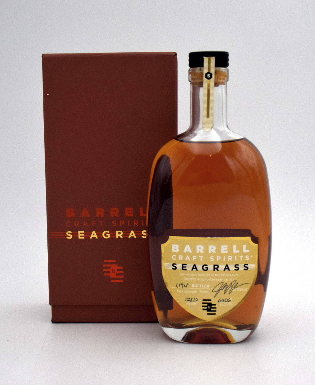 Barrell Craft Spirits 'Seagrass' Gold Label 20 Year Limited Edition Rye Whiskey