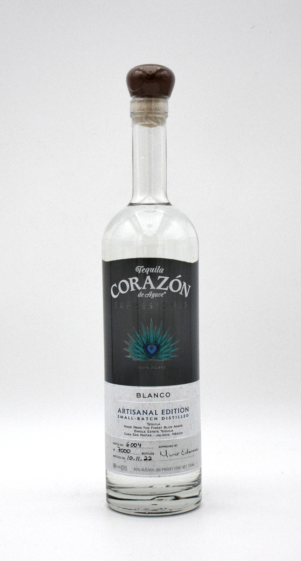 Corazon Expression Artisanal Edition Blanco Tequila bottle