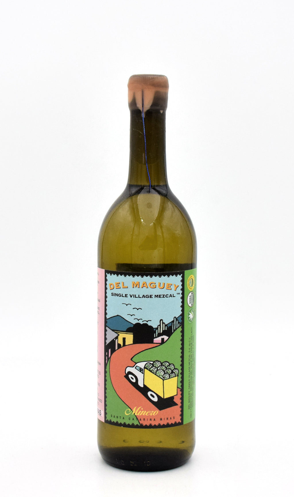 Del Maguey Minero Mezcal Tequila bottle