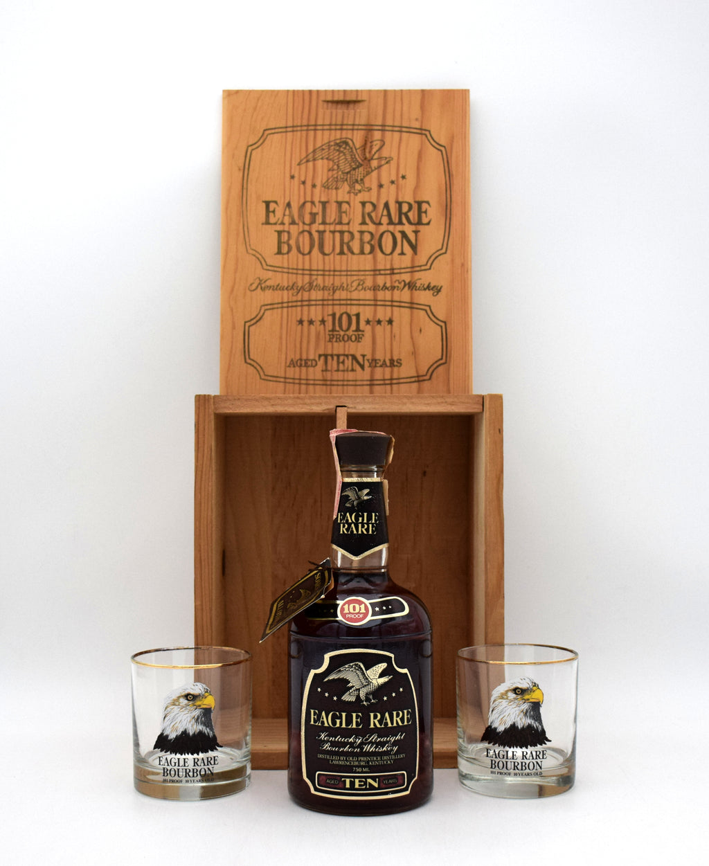 Eagle Rare '101 Proof' 10 Year Kentucky Straight Bourbon - 1983 Release (Gift Set)
