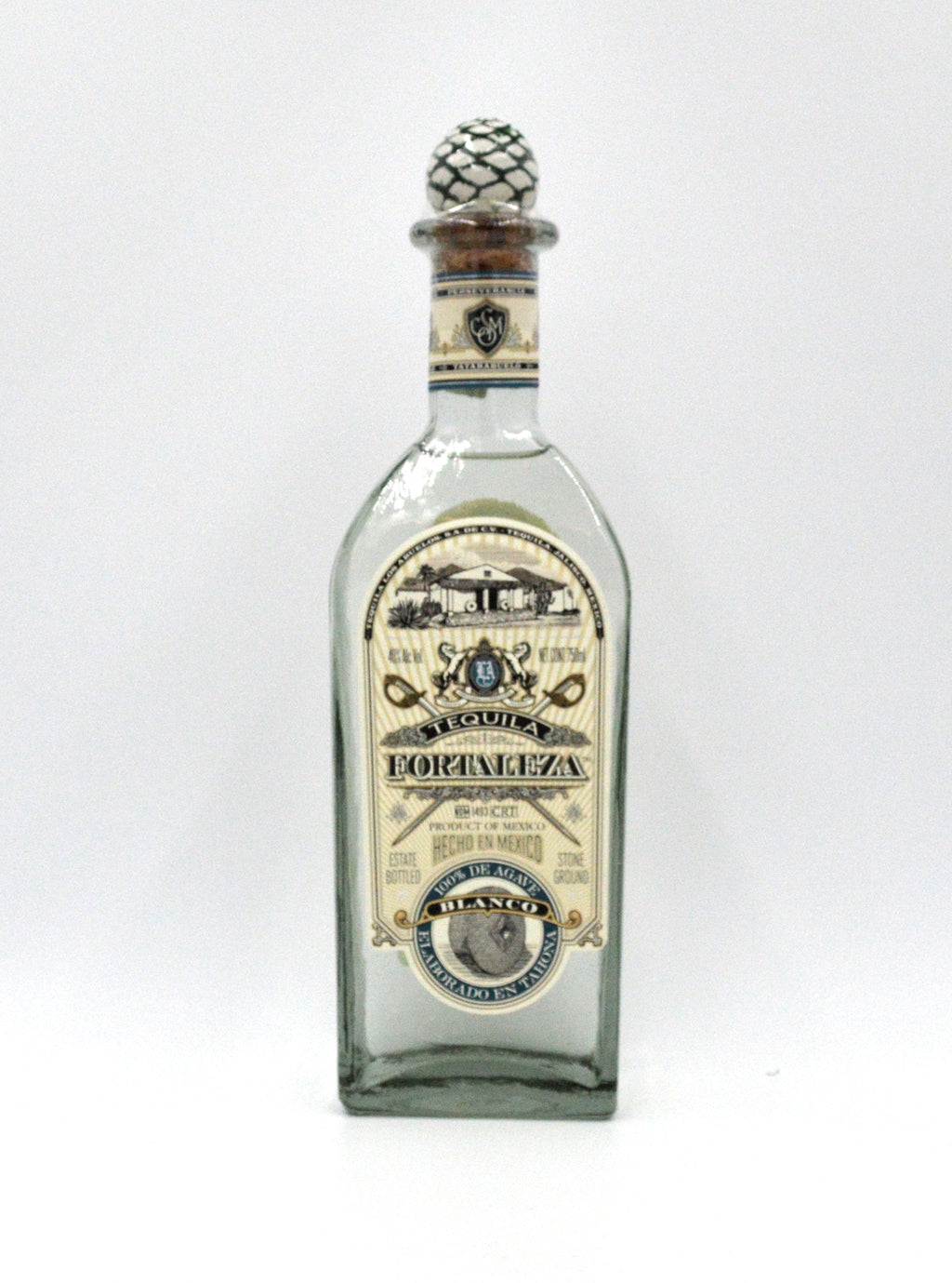 Fortaleza Blanco Tequila bottle