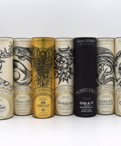 Game of Thrones Complete Set (Set of 9 bottles) featuring Scotch whiskies