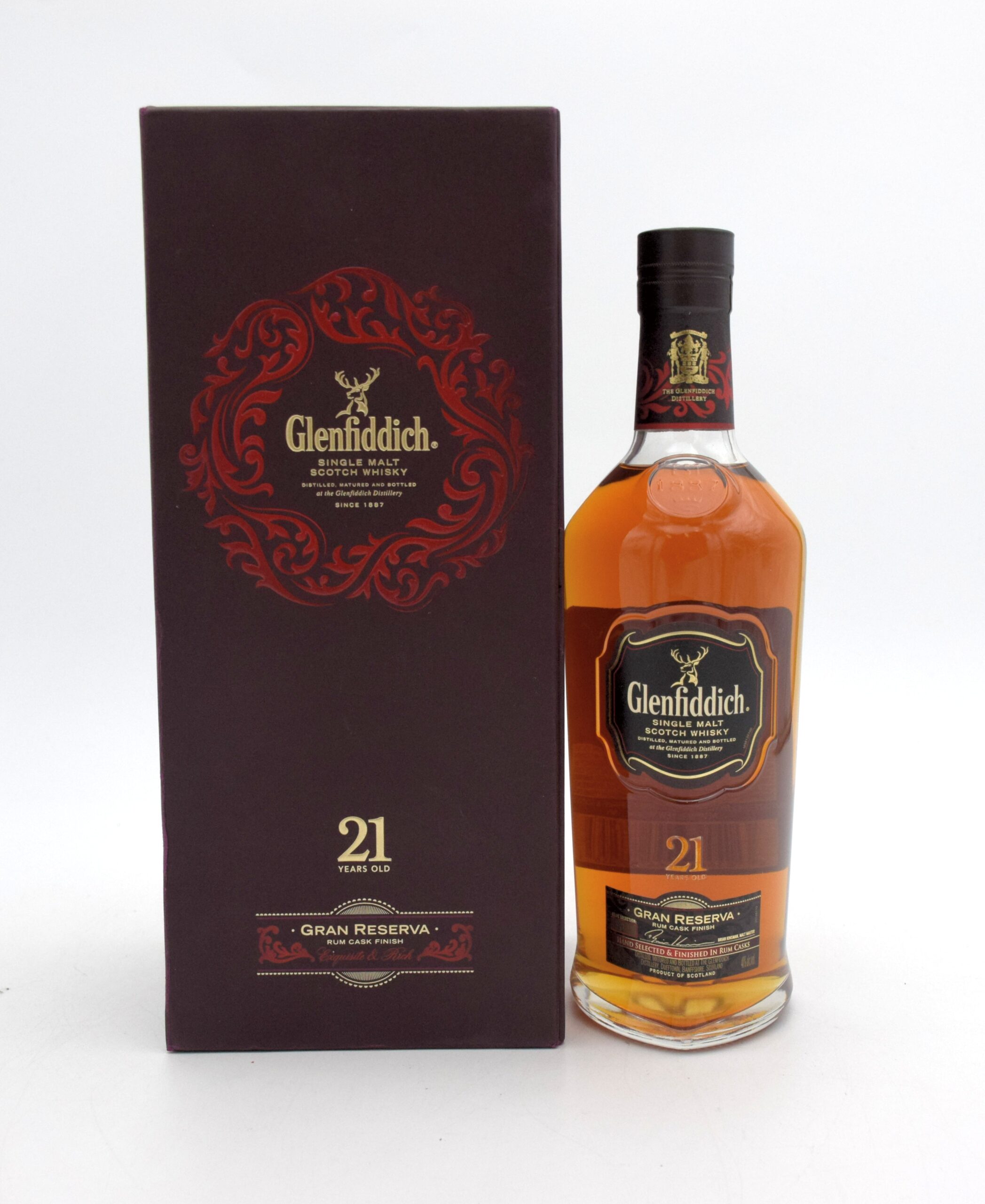Glenfiddich 'Gran Reserva' Rum Cask Finish 21 Year Old Single Malt Scotch (Cask Selection #30)