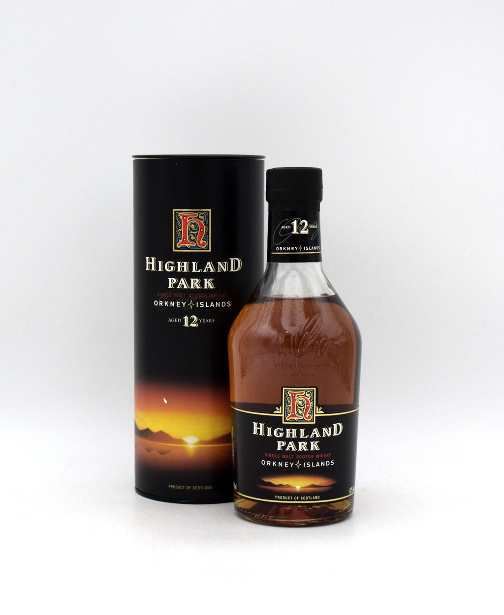 Highland Park 12 Year Scotch Whisky (Older Release) bottle