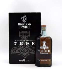 Highland Park 'The Valhalla Collection: Thor' 16 Year Single Malt Scotch in Viking longship-inspired packaging