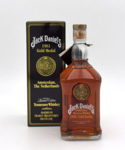 Jack Daniel's 1981 Gold Medal Whiskey bottle