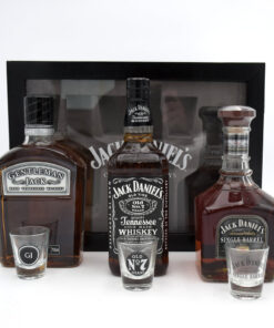 Jack Daniel's Family Set (3 Pack) featuring Gentleman Jack, Old No. 7, and Single Barrel Select