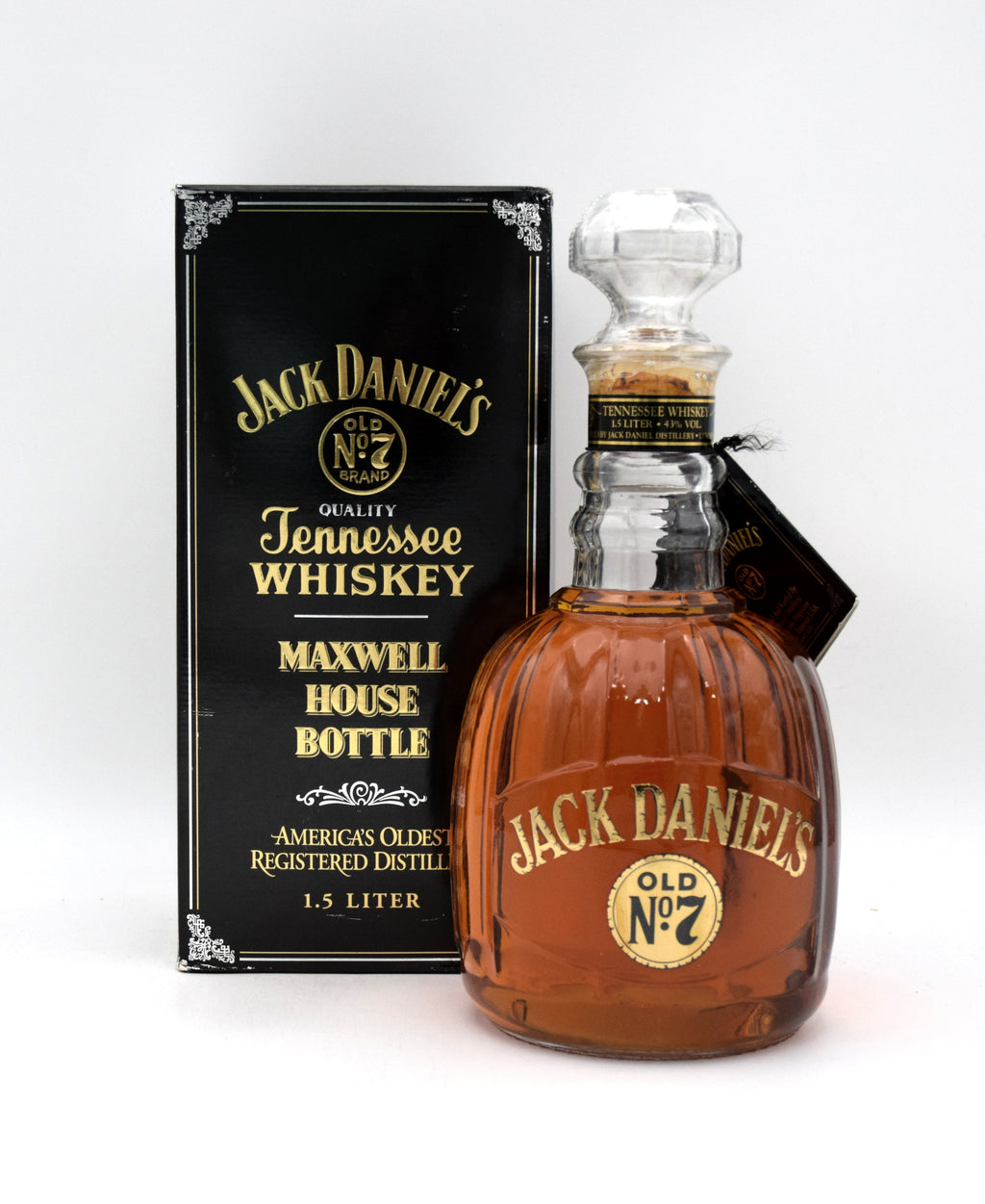 Jack Daniel's 'Maxwell House' Tennessee Whiskey (1.5L) bottle