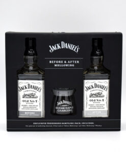 Jack Daniel's 'Old No. 7 Brand' Before and After Charcoal Mellowing Set (375ML)
