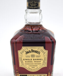 Jack Daniel's Single Barrel Barrel Proof Whiskey bottle