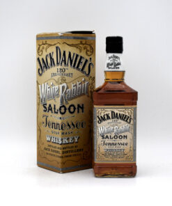 Jack Daniel's 'White Rabbit Saloon 120th Anniversary' Tennessee Whiskey bottle