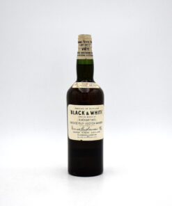 James Buchanan's 'Black & White' Blended Scotch - European Market (1950's Bottling)