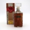 Jim Beam 'Crystal Pattern Glass' Bourbon Decanter - 1970's Bottling