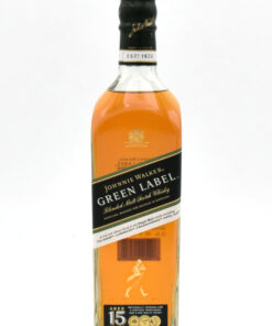 Johnnie Walker 15 Year Green Label whisky bottle