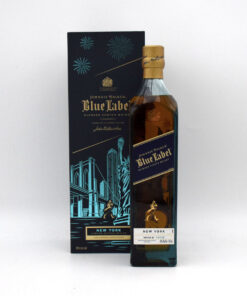 Johnnie Walker Blue Label 'New York Edition' Scotch Whisky bottle