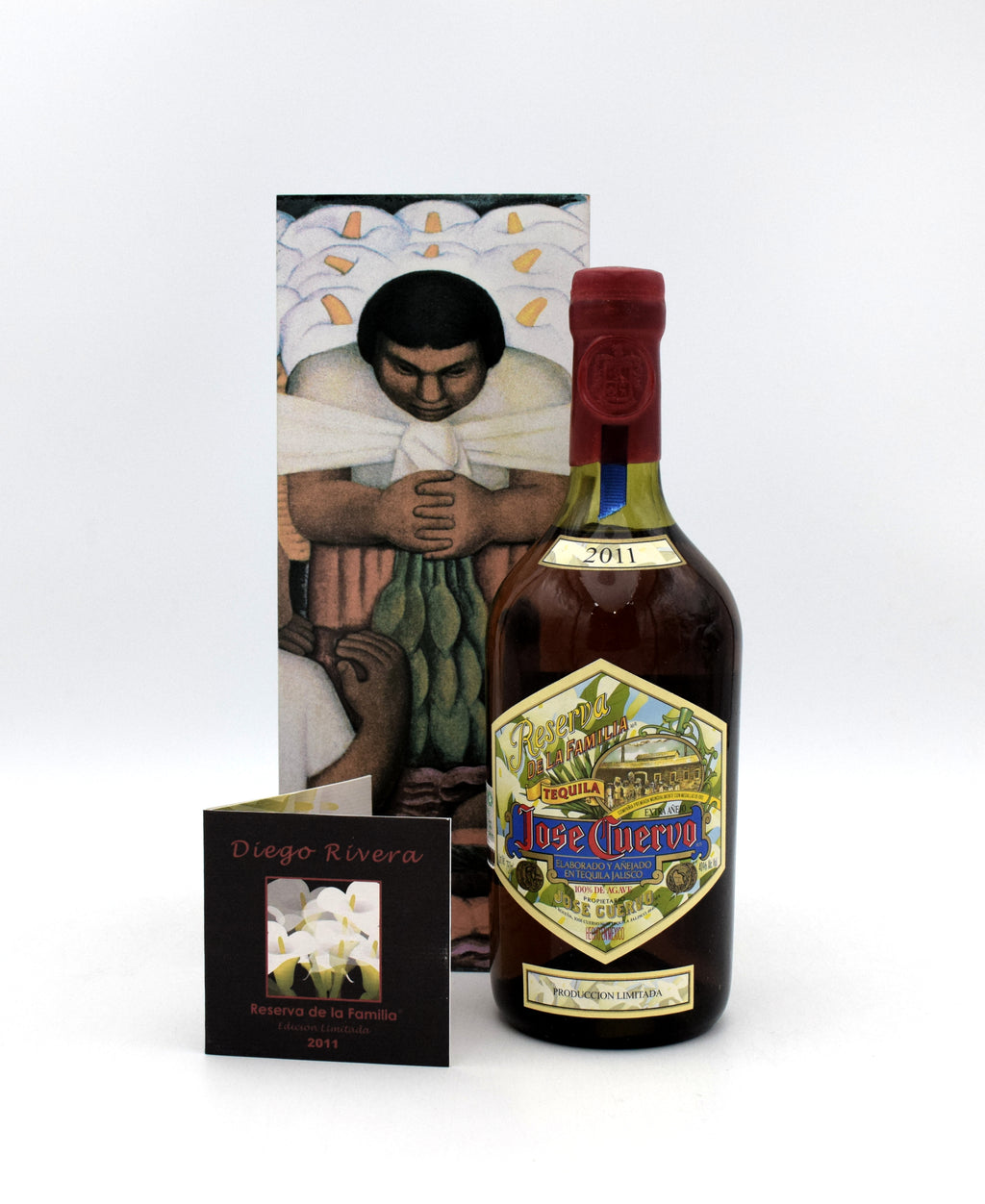 Jose Cuervo 'Reserva de La Familia' Tequila (2011, Diego Rivera) in handcrafted wooden box