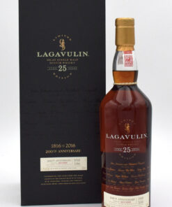 Lagavulin 25 Year 200th Anniversary Scotch Whisky bottle