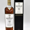 Macallan 12 Year Sherry Scotch Whisky bottle