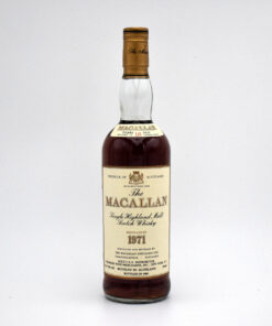 Macallan 18 Year Sherry Oak Scotch Whisky - Distilled in 1971