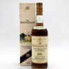 Macallan 18 Year Sherry Oak Scotch Whisky - Distilled in 1972