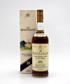 Macallan 18 Year Sherry Oak Scotch Whisky - Distilled in 1972