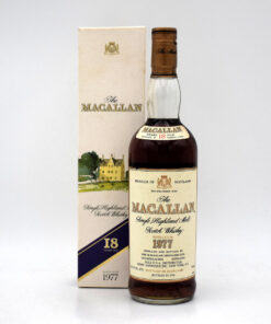 Macallan 18 Year Sherry Oak Scotch Whisky - Distilled in 1977