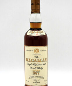 Macallan 18 Year Sherry Oak Scotch Whisky - Distilled in 1977 (No Box)