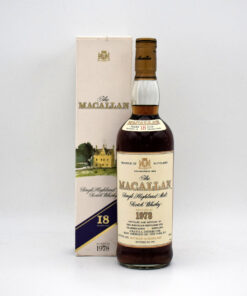 Macallan 18 Year Sherry Oak Scotch Whisky - Distilled in 1978