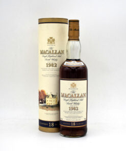 Macallan 18 Year Sherry Oak Scotch Whisky - Distilled in 1982