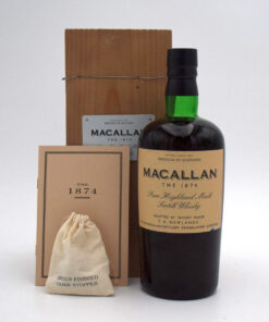 Macallan 1874 Replica Single Malt Scotch Whisky in traditional glass bottle