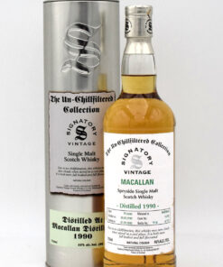 Macallan 1990 Signatory Vintage 14 Year Scotch Whisky