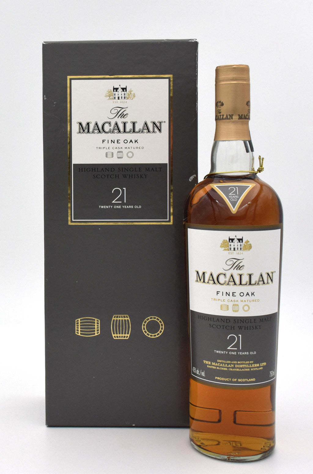 Macallan 21 Year Old Fine Oak Triple Cask Scotch Whisky - 2000's Vintage