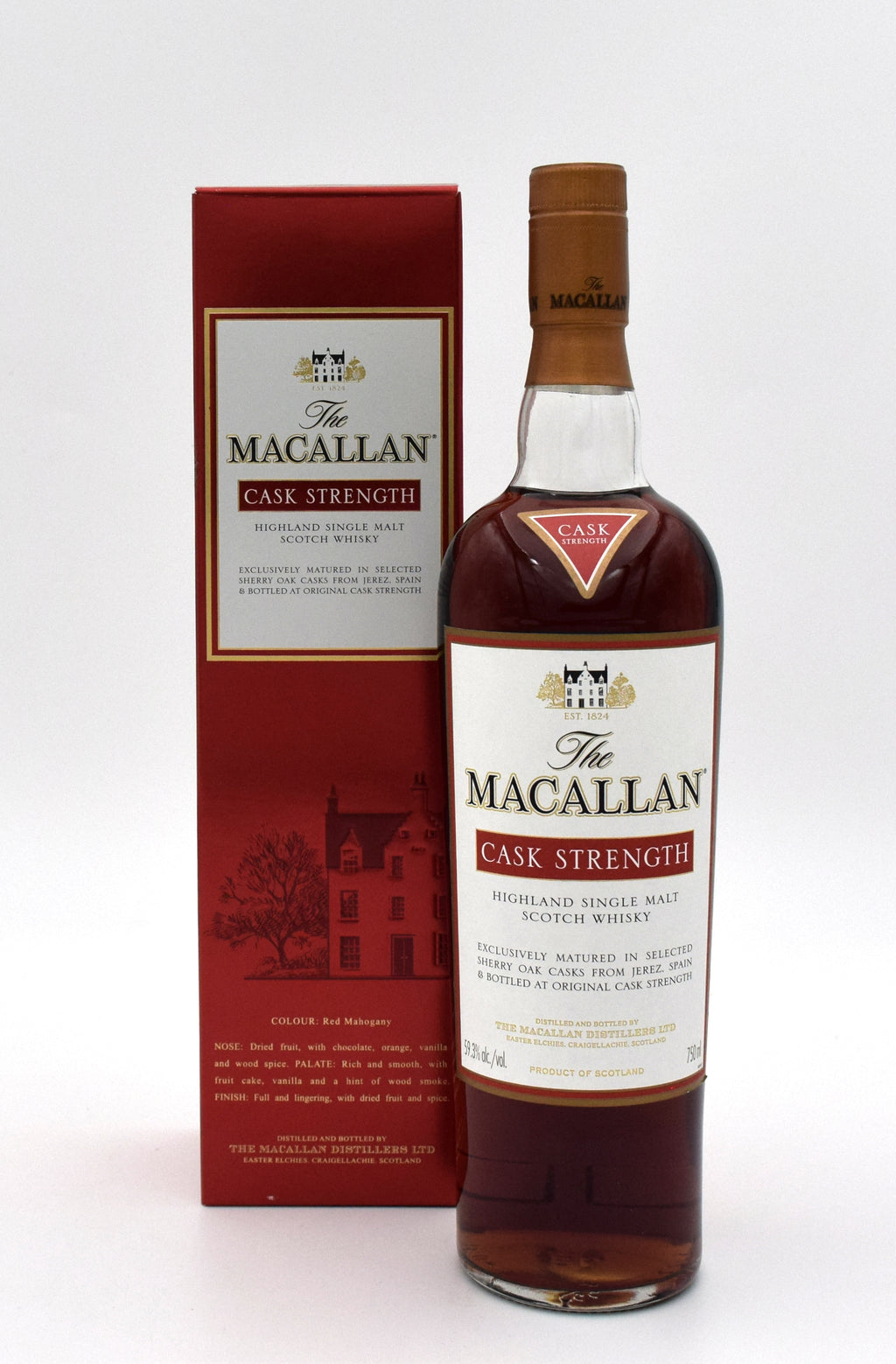 Macallan Cask Strength Scotch Whisky - 2000's Vintage