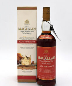 Macallan Cask Strength Scotch Whisky (Red Label) bottle