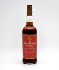 Macallan Cask Strength Scotch Whisky (Red Label) (Slightly Damaged Foil, No Box)