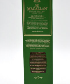 Macallan Edition No 4 Scotch Whisky bottle