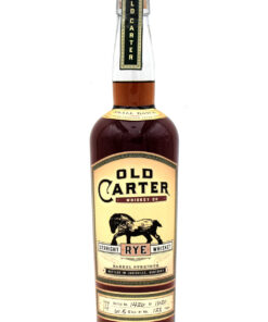 Old Carter Straight Rye Whiskey (Batch 14)