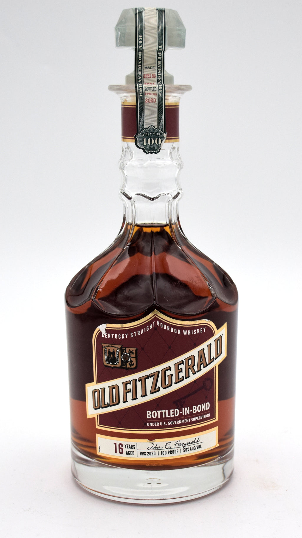 Old Fitzgerald 'Bottled In Bond' 16 Year Old Bourbon - 2020 Release